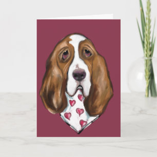 Basset Hound Kaart
