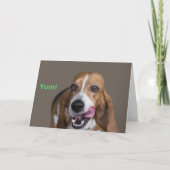 Basset Hound Kaart (Voorkant)