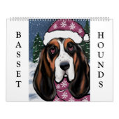 BASSET HOUND KALENDER (Hoes)