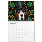 BASSET HOUND KALENDER (Mar 2027)