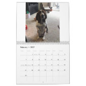 Basset Hound-kalender Kalender (Feb 2027)
