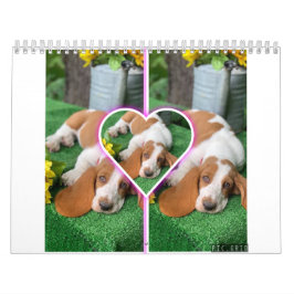 Basset hound-kalender kalender