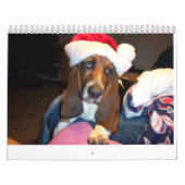 Basset hound-kalender kalender (Hoes)