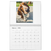 Basset hound-kalender kalender (Feb 2026)