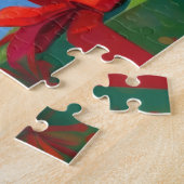 Basset Hound Kerst Sneeuwscène Legpuzzel (Zijkant)
