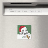Basset Hound Kerstkoekje Magneet (Insitu (Vaatwasser))