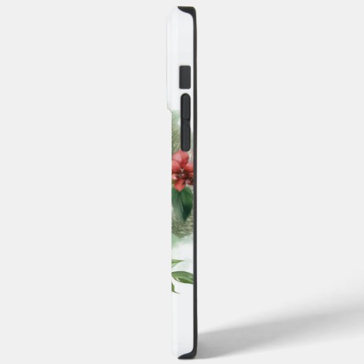 Basset Hound Kerstkrans Feestelijke Pup Case-Mate iPhone Case (Achterkant / Links)