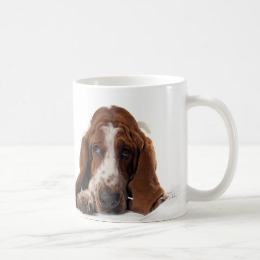 Basset Hound Koffiemok (Rechts)