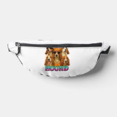 Basset Hound Kopie Heuptasje (Liggend)