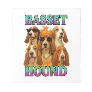 Basset Hound Kopie Notitieblok