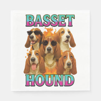 Basset Hound Kopie Servet
