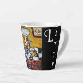 BASSET HOUND LATTE MOK (Rechterhoek)