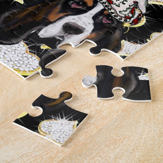 BASSET HOUND LEGPUZZEL (Zijkant)