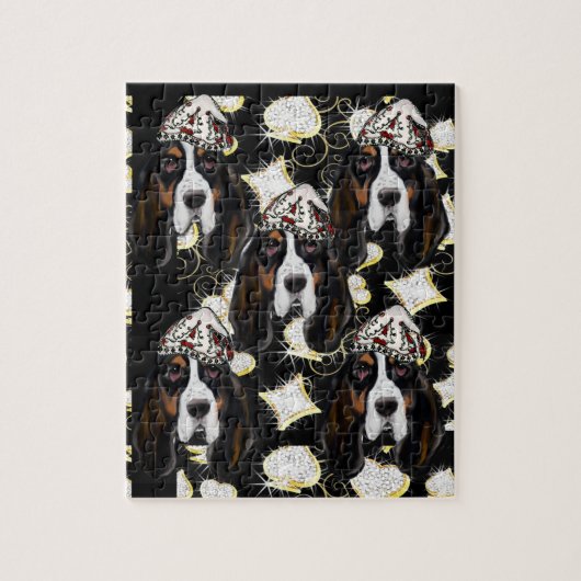 BASSET HOUND LEGPUZZEL (Verticaal)