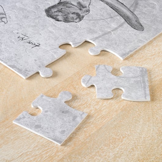 Basset Hound Legpuzzel (Zijkant)