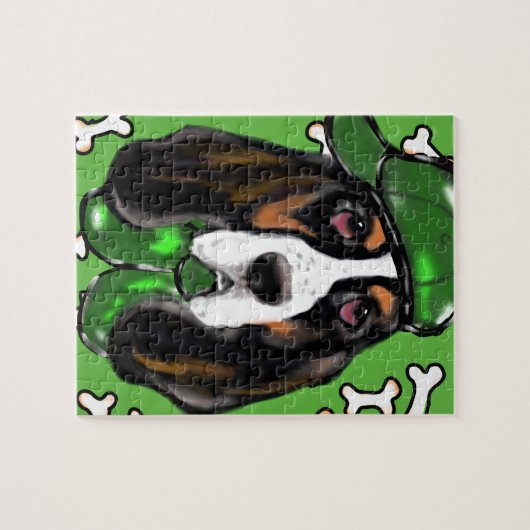 Basset Hound Legpuzzel (Horizontaal)