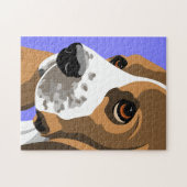 Basset Hound Legpuzzel (Horizontaal)