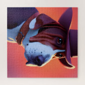 Basset Hound Legpuzzel (Horizontaal)