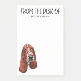 Basset Hound liefhebber Post-it® Notes