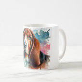 🐾 Basset Hound Lovers, deze Mok is voor jou! 🐾 (Voorkant rechts)