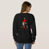 Basset Hound Lovers Kerstmis Trui (Achterkant volledig)