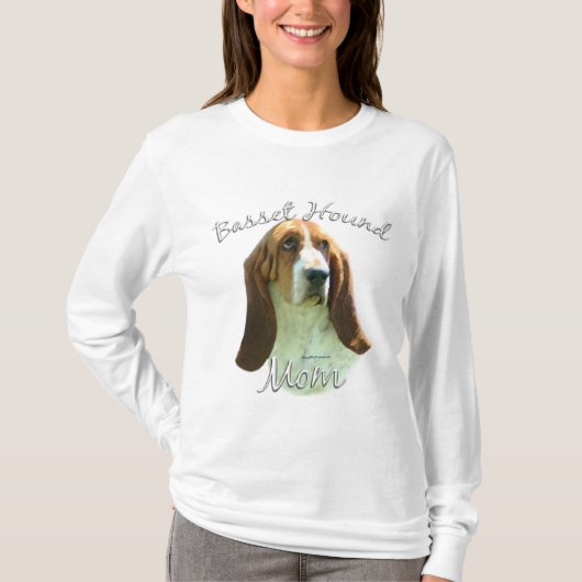 Basset Hound Ma 2 T-shirt (Voorkant)