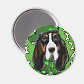 Basset Hound Magneet (Voorkant / Achterkant)