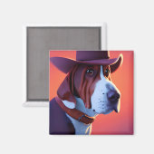 Basset Hound Magneet (Voorkant / Achterkant)