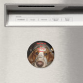 Basset Hound Magnet (Insitu (Vaatwasser))