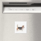 Basset Hound magnet (Insitu (Vaatwasser))