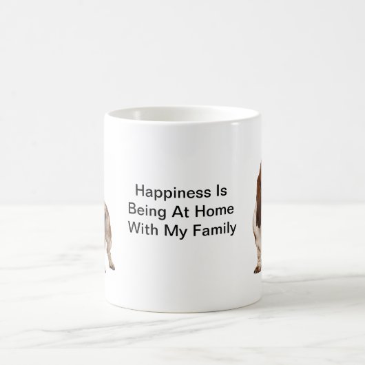 Basset Hound - "Member of the Family" Koffiemok (Center)