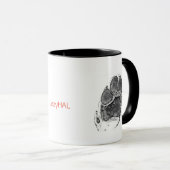 Basset hound mok (Voorkant rechts)