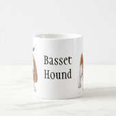 Basset Hound-Mok Koffiemok (Center)