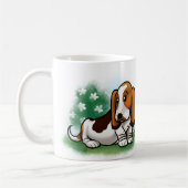 Basset Hound-Mok Koffiemok (Links)
