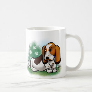 Basset Hound-Mok Koffiemok