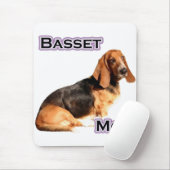 Basset Hound Mom 4 Muismat (Met muis)