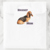 Basset Hound Mom 4 - Sticker (Tas)