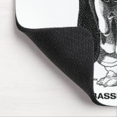 Basset Hound Mousepad Muismat (Hoek)