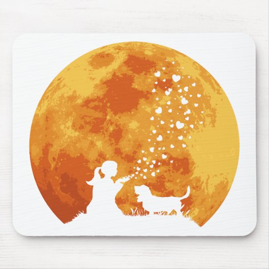 Basset Hound Muismat (Voorkant)