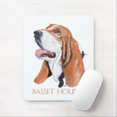 Basset Hound Muismat (Met muis)