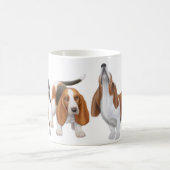 Basset Hound Musical Trio Mok (Center)