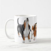 Basset Hound Musical Trio Mok (Links)