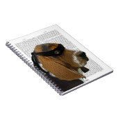 Basset Hound Ninja Notitieboek (Rechterzijde)