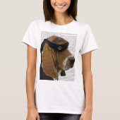 Basset Hound Ninja T-shirt (Voorkant)