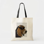 Basset Hound Ninja Tote Bag (Voorkant)
