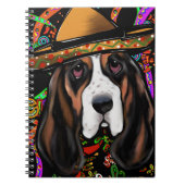 BASSET HOUND NOTITIEBOEK (Voorkant)