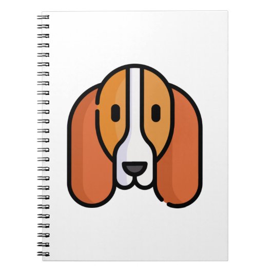 Basset Hound Notitieboek (Voorkant)