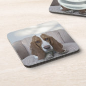 Basset Hound Onderzetter (Linkerzijde)