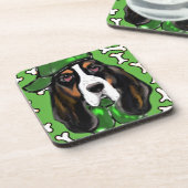 Basset Hound Onderzetter (Linkerzijde)