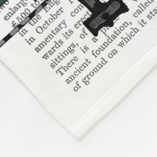 Basset Hound op fiets Fleece Deken (Hoek)